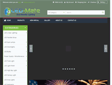 Tablet Screenshot of led-mate.com